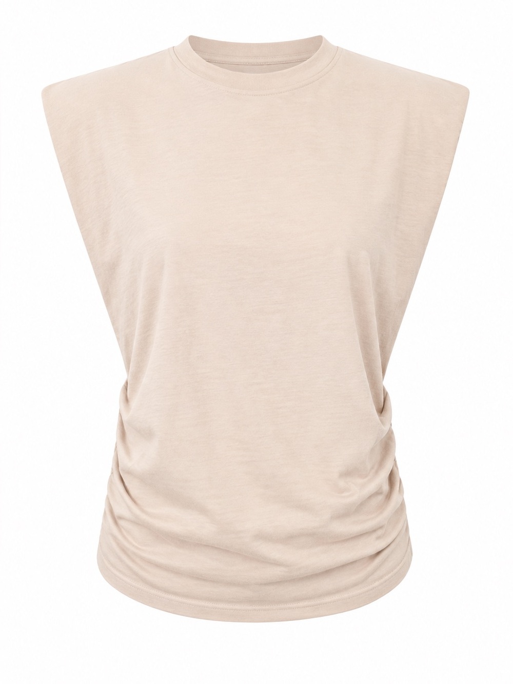 OAK + FORT Shoulder Pad Muscle Tee
